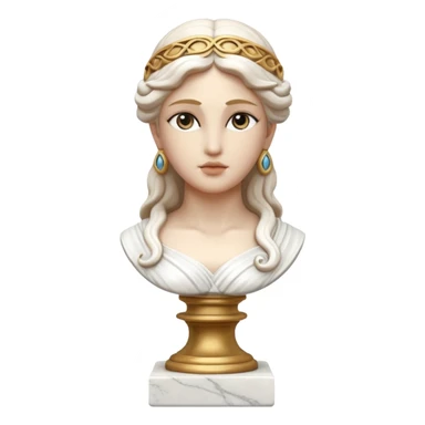 greek goddess sculpture sticker
