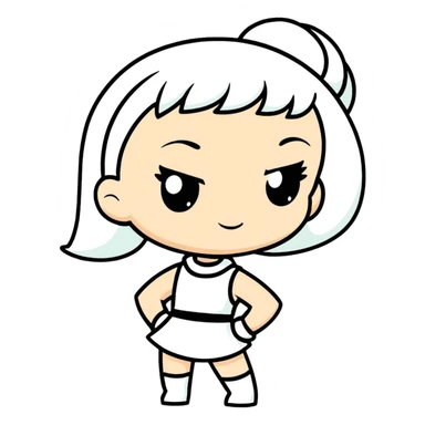 Poşet Puff Girls sticker