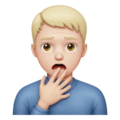 strangling myself sticker