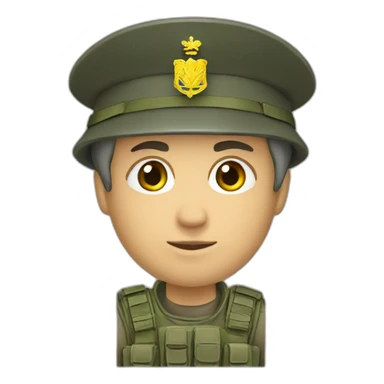 Solder ukraine sticker