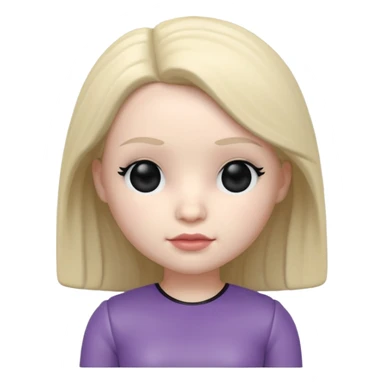 Fanko Pop Figure girl  sticker