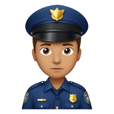 police officer sticker