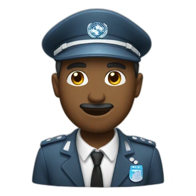 Un Homme qui travaille sticker