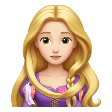 rapunzel sticker