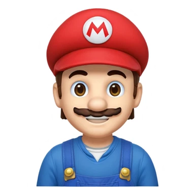 Mario pixel sticker