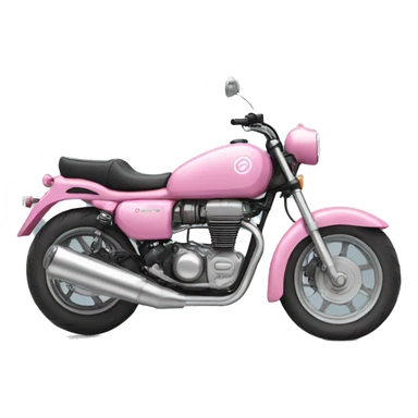 Pink filano motorcycle sticker