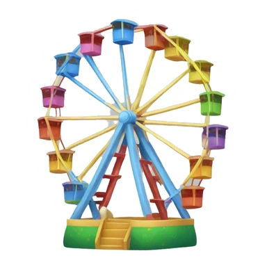 Ferris wheel sticker