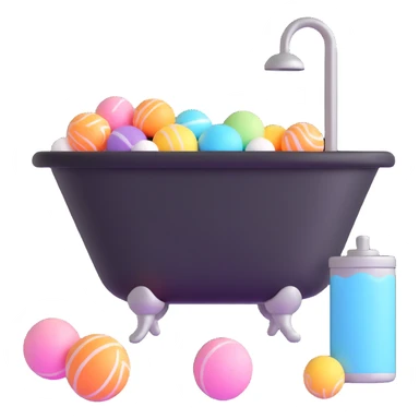 AVON bath set with bubble bath, bath bombs, and bath salts sticker