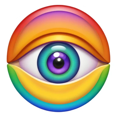  eyes spin multicolore 👁️+🌀+🟣🟢🟠🔵🔴🟡 sticker