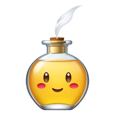 A smell, often pleasant or unpleasant, that comes from something sticker