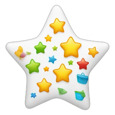 Use stars to highlight key features or best-selling items. Stars can draw attention and add excitement to products sticker