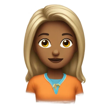 Girl in a Bronco sticker