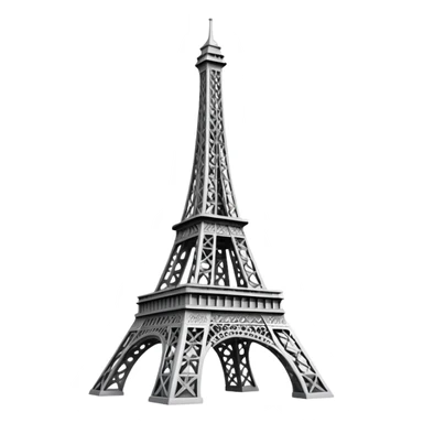 Eiffel Tower landmark sticker