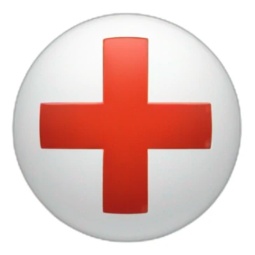 red cross BANNED sticker