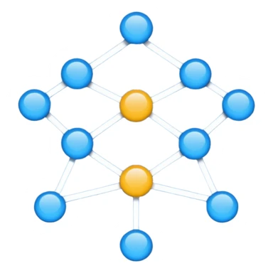 A small graph with 5 nodes sticker