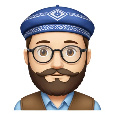 Stereotypical Jewish person  sticker