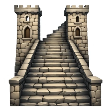 stairs castle  sticker