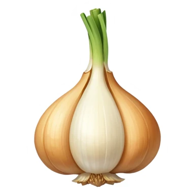 single garlic clove sticker
