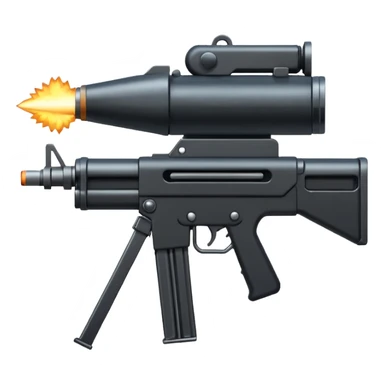 machine gun firing sticker