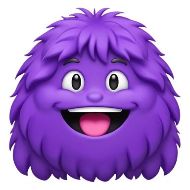 Grimace emoji sticker