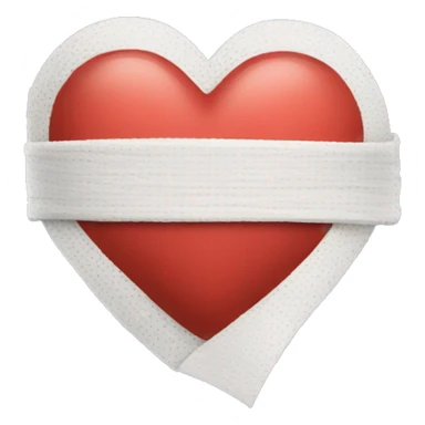 bandaged heart   sticker