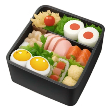 bento box on the theme of Hauru no ugoku shiro sticker