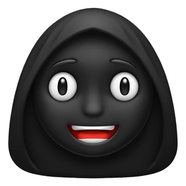 Emoji cœur gothique  sticker