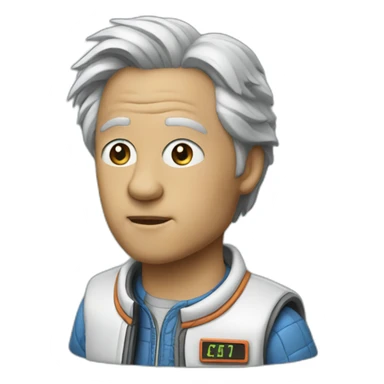 BACK TO THE FUTURE sticker