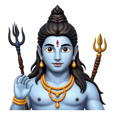 Lord shiva hindu diety sticker
