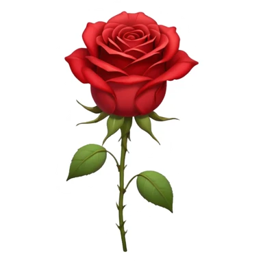 Wilted rose sticker