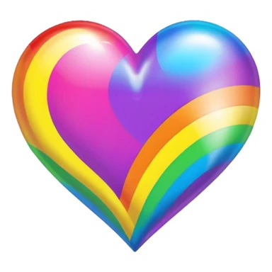 Lisa frank heart sticker