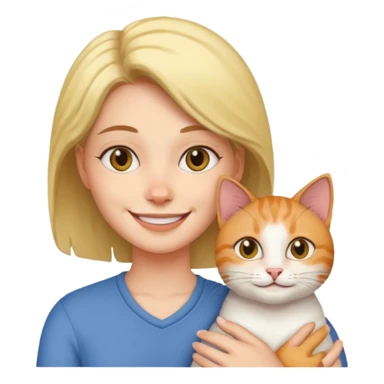 a lesbian and her cat sticker