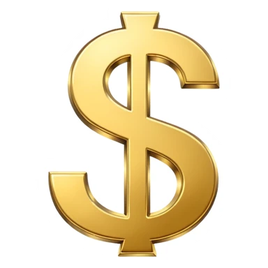 dollar emoji sticker