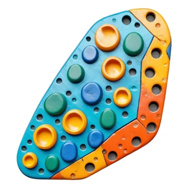 climbing hold sticker