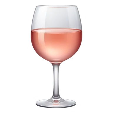 verre de vin rosé sticker