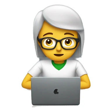 a person editing a video on a computer behaind view sticker