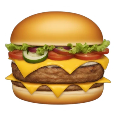 joe biden burger sticker
