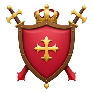 brasão sangrando medieval rosa de sangue vermelha sticker
