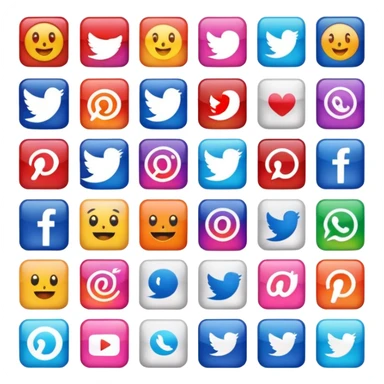 Social media sample post sticker sticker