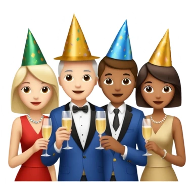 Happy New Year 2026 sticker