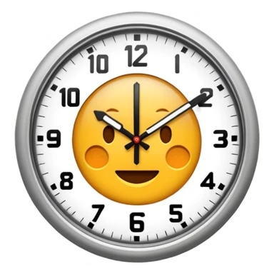 Un reloj sonando al estilo andrez garza sticker