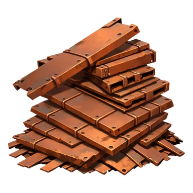 débrouillard ferraille cuivre  post apo survie loot gaming pas de personnage sticker