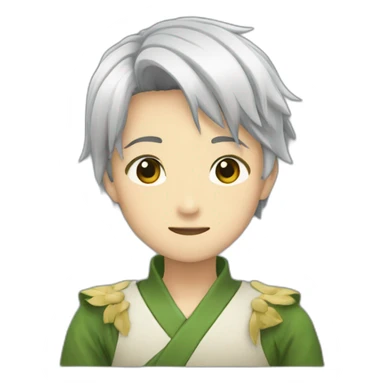 Isuku midoria pouce sticker