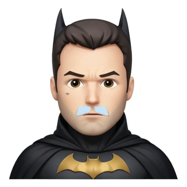 ben affleck batman sticker