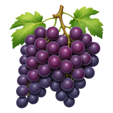 black grapes sticker