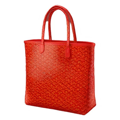 red goyard tote bag sticker