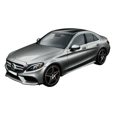 Mercedes amg C300 car sticker