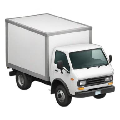 truck delivery sticker