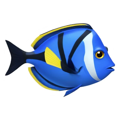 blue tang dory sticker