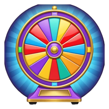 Wheel of Fotune tv show sticker